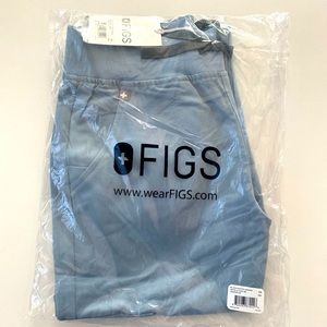 FIGS-Dusty Blue High Waisted Zamora XS Petite